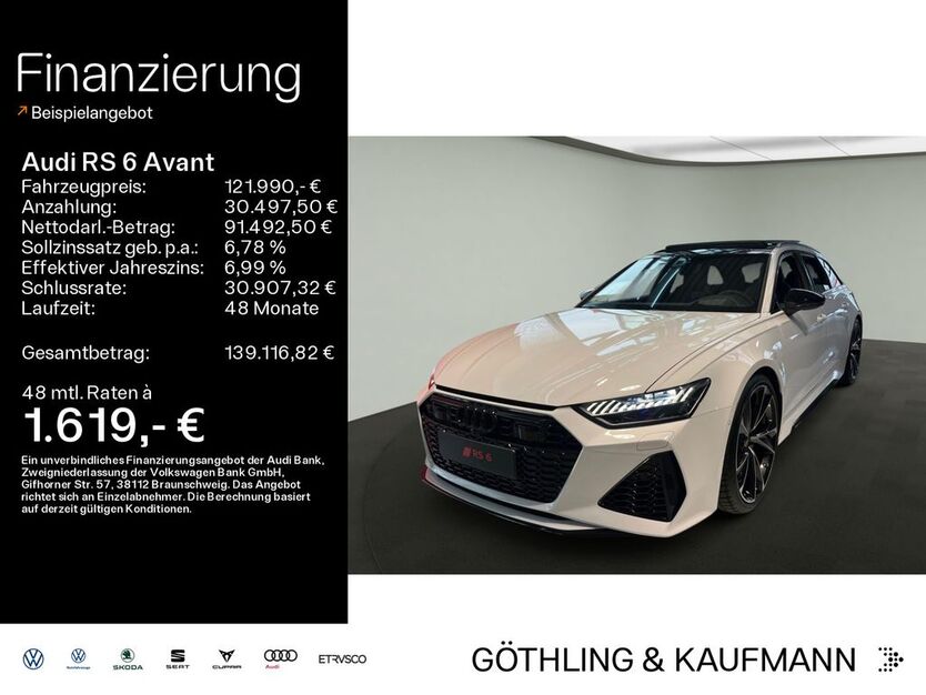 Audi RS6 12.900 km 121.990 € Hofheim 65719