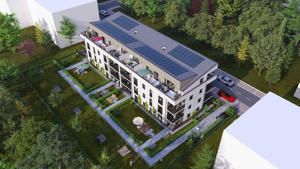 Etagenwohnung Offenbach am Main Bieber - 2 Zimmer, 56 m&sup2;, 345.530&euro; | Angebot:26840633