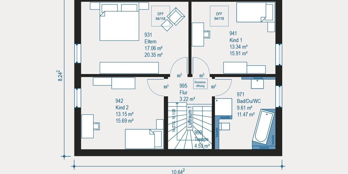 Haus mit Mainblick auf Keller in Mainflingen; technikfertig inkl. Grundstück - Einfamilienhaus Mainhausen Mainflingen | Angebot:27284912