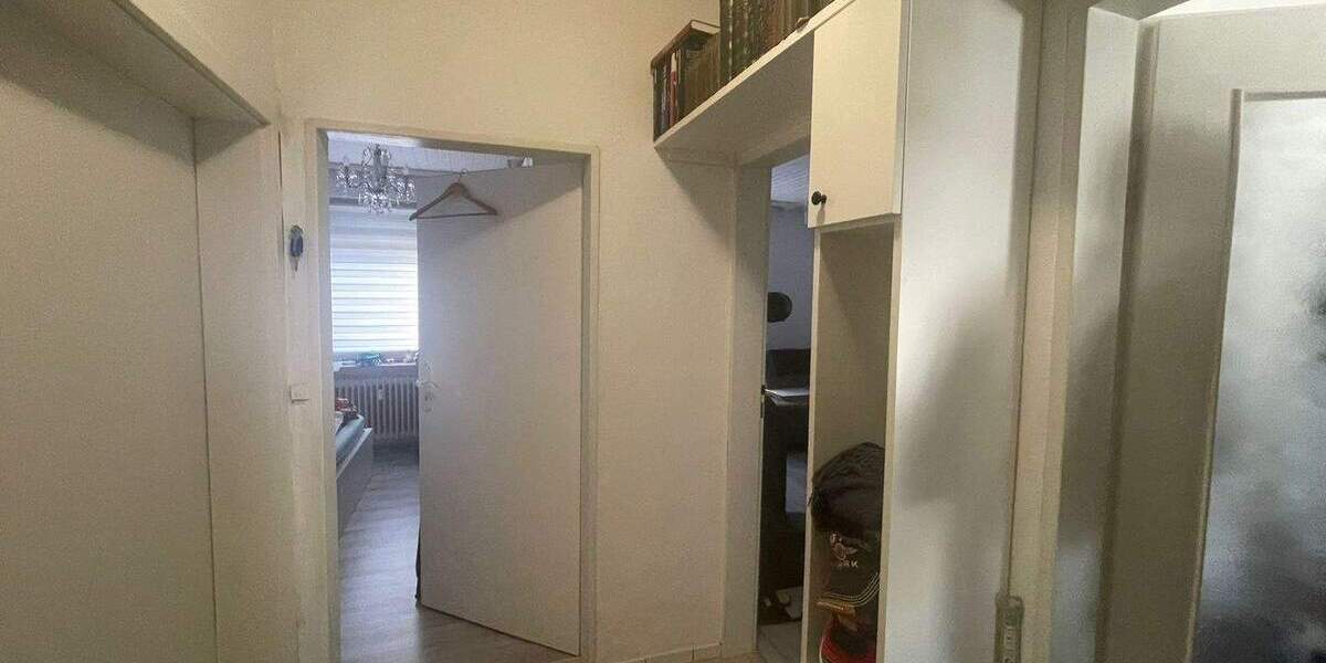 Ruhig wohnen: 2-Zimmer-Dachgeschosswohnung mit Balkon 2 zimmer