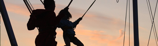 Trampolinpark als Indoor-Action