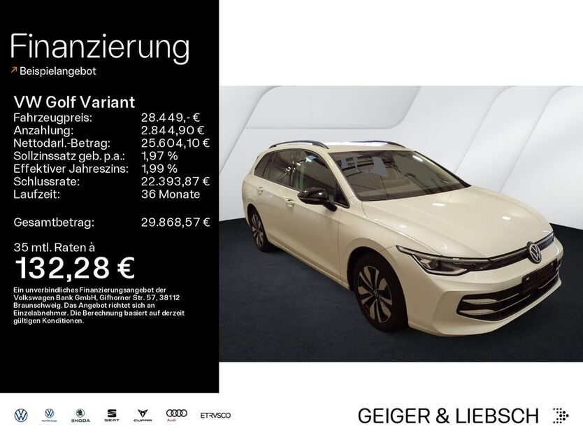VW Golf 29.300 km 28.449 € Linsengericht 63589