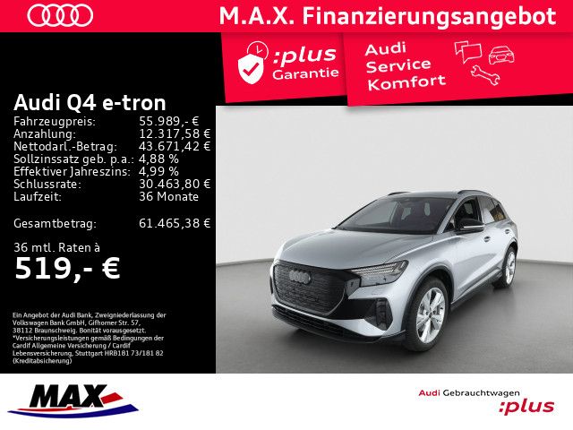 Audi Q4 e-tron 5.900 km 55.989 € Offenbach am Main 63071