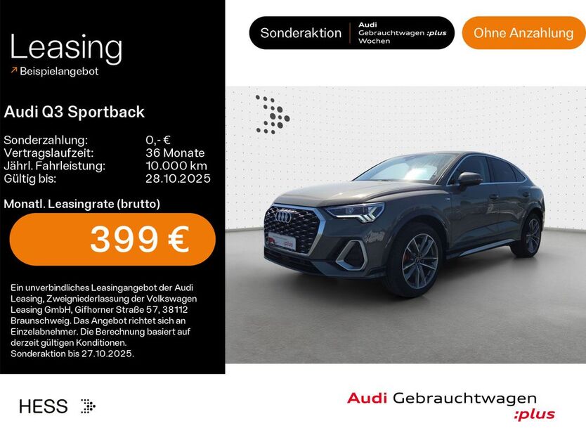 Audi Q3 5.500 km 49.529 € Büdingen-Düdelsheim 63654