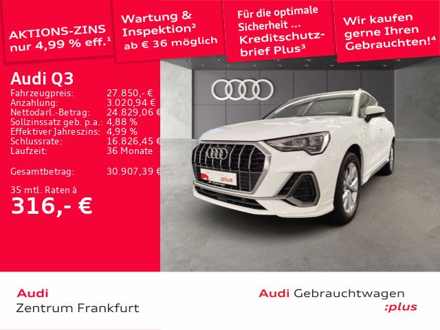 Audi Q3 39.563 km 27.850 &euro; Frankfurt am Main 60314