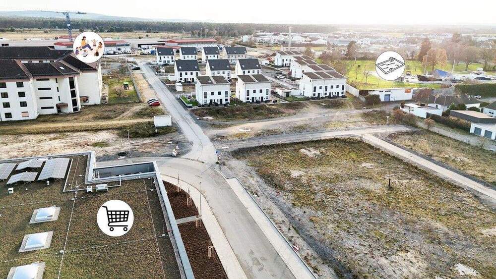 DIETZ: 6 Reihenhausgrundstücke mit Baugenehmigungen im neuen Babenhäuser Wohnquartier Kaisergärten! zimmer