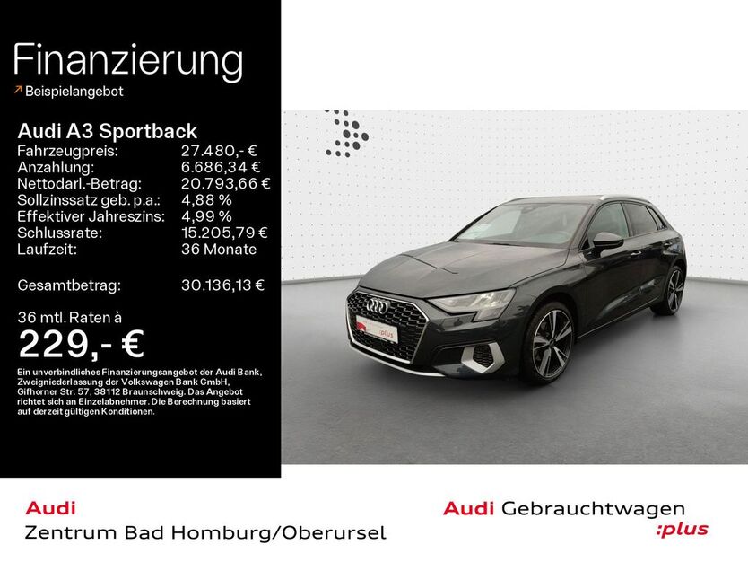 Audi A3 26.160 km 27.480 € Oberursel 61440