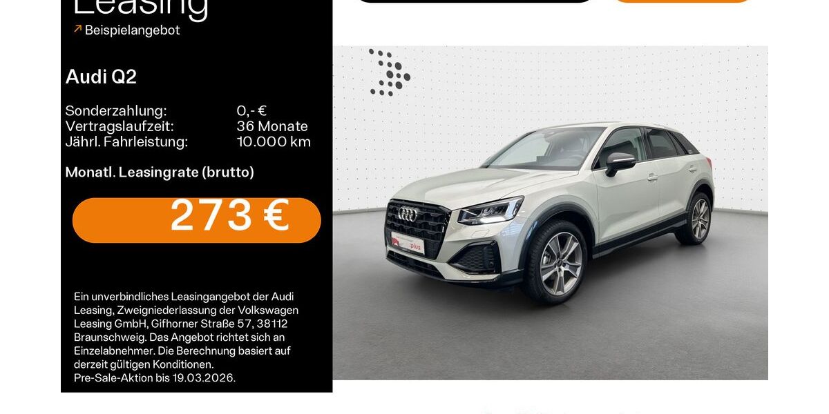 Audi Q2 6.570 km 32.439 &euro; Bad Nauheim 61231