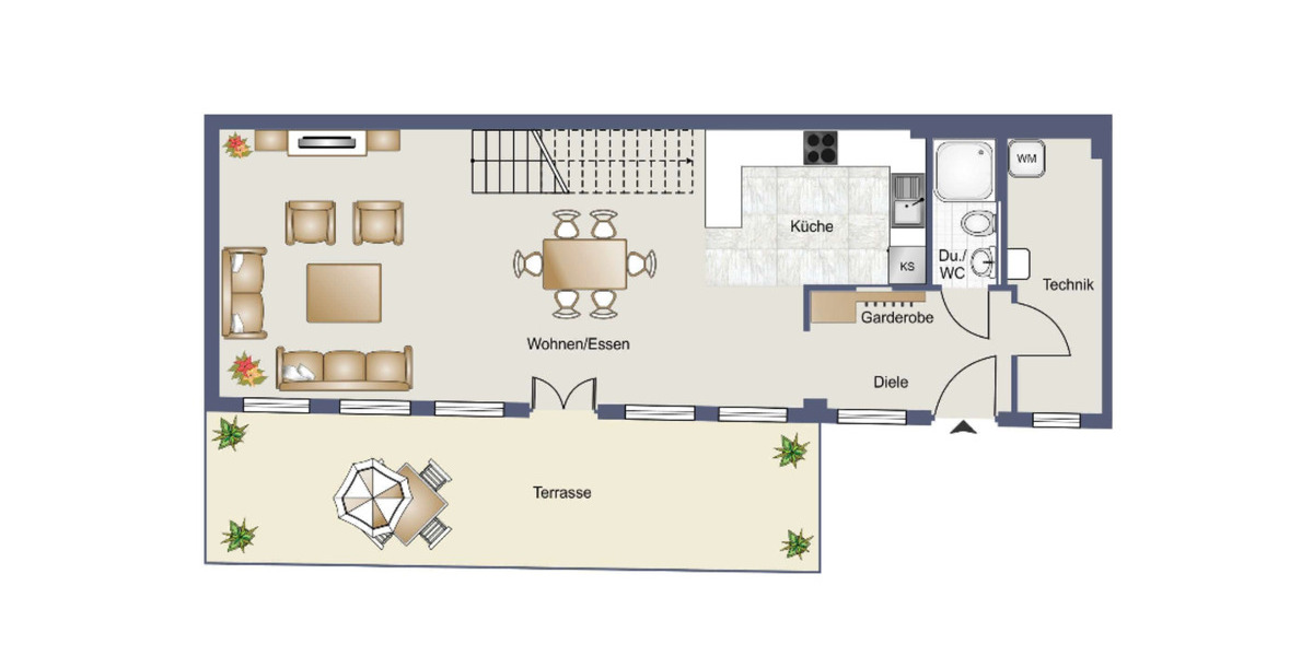 Reihenhaus Hanau - 4 Zimmer, 129 m&sup2;, 2.145&euro; | Angebot:24703271