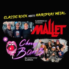 Cherry Bomb & Mallet - Hairspray Metal meets Classic Rock 22.11.2025 Burghof Hühnerstall
