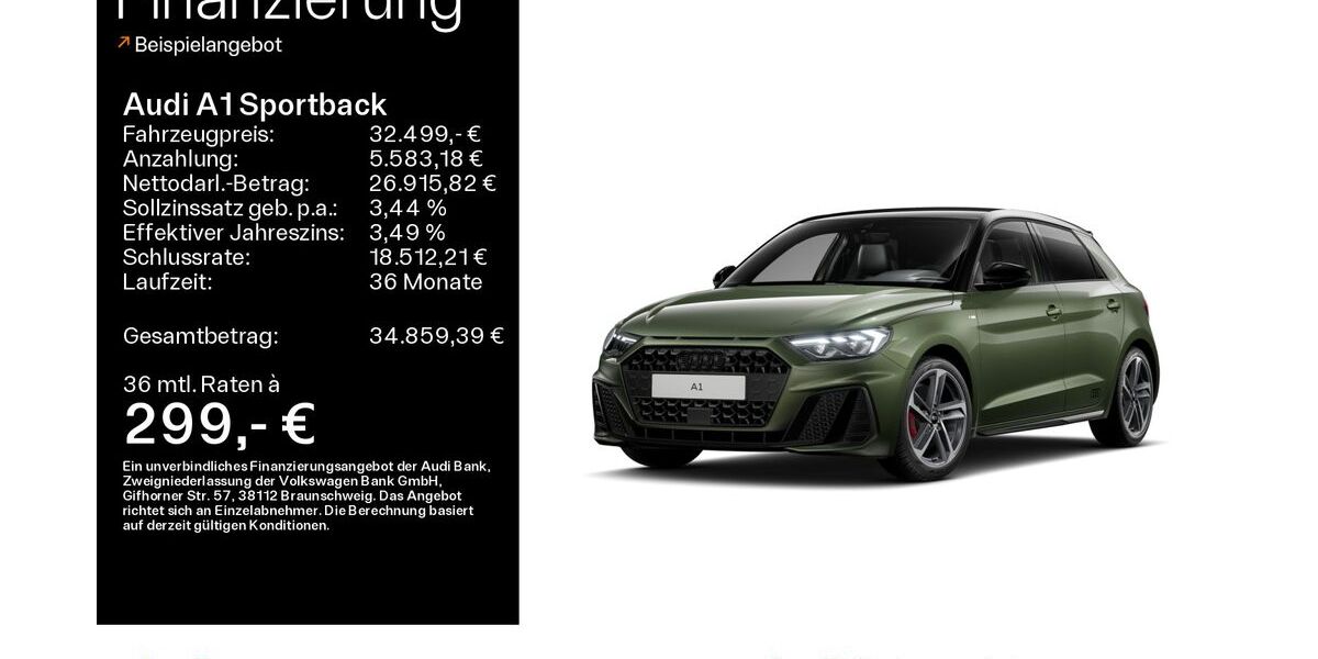 Audi A1 8.611 km 32.499 &euro; Hofheim 65719