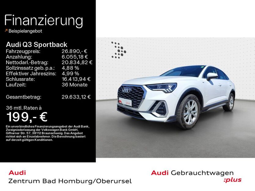 Audi Q3 81.524 km 26.890 € Oberursel 61440