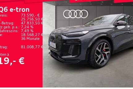 Audi Q6 e-tron 9.900 km 73.590 &euro; Frankfurt am Main 60314