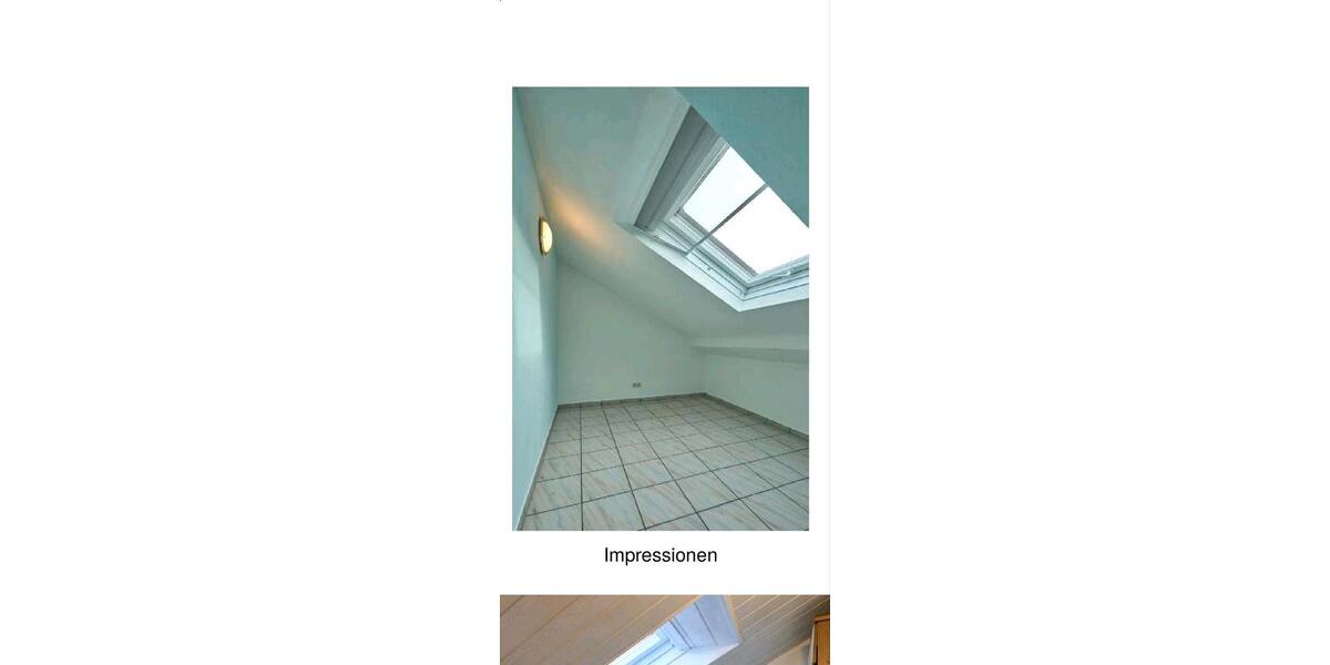 Dachgeschoßwohnung Aschaffenburg Damm - 2.5 Zimmer, 46 m&sup2;, 750&euro; | Angebot:25937748