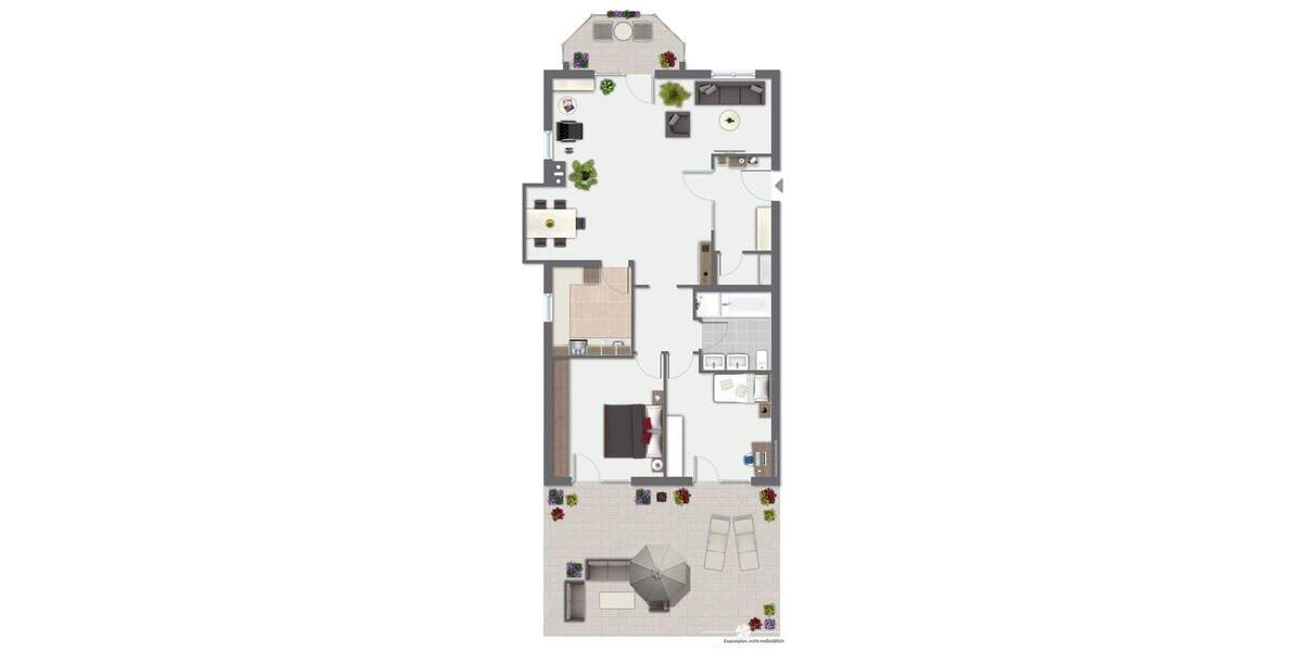 Etagenwohnung Aschaffenburg / Damm Damm - 3 Zimmer, 105 m&sup2;, 369.000&euro; | Angebot:25279032