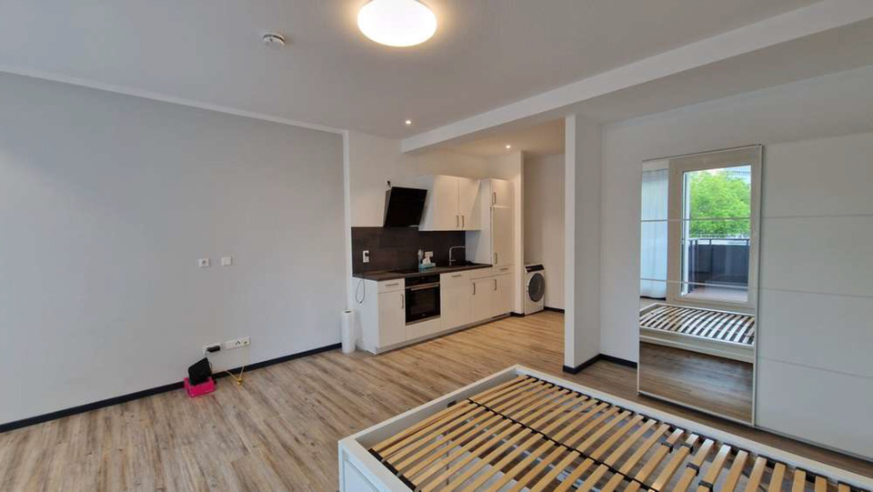 1-Zimmer-Single-Mietwohnung - tolles Licht-Raumkonzept, zentrale 1 zimmer