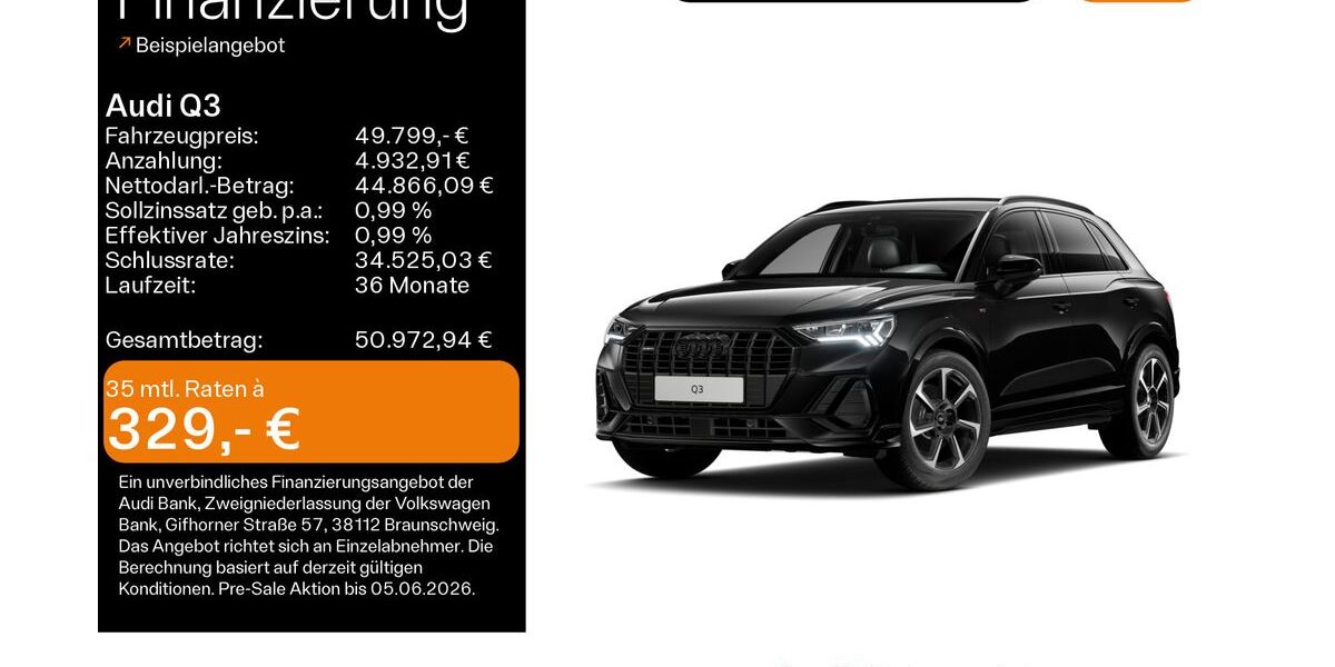 Audi Q3 9.500 km 48.999 &euro; Mühlheim 63165
