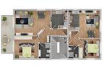 Erdgeschoßwohnung Offenbach am Main Hafen - 2 Zimmer, 67 m&sup2;, 321.500&euro; | Angebot:27181961