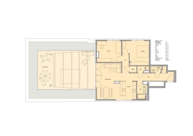 SOFORTBEZUG! Attraktive Studio-Wohnung mit Dachterrasse und Traumblick! Nachhaltiger KfW 55-Standard 3 zimmer