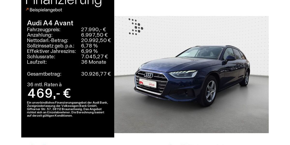Audi A4 19.115 km 27.990 &euro; Hofheim 65719