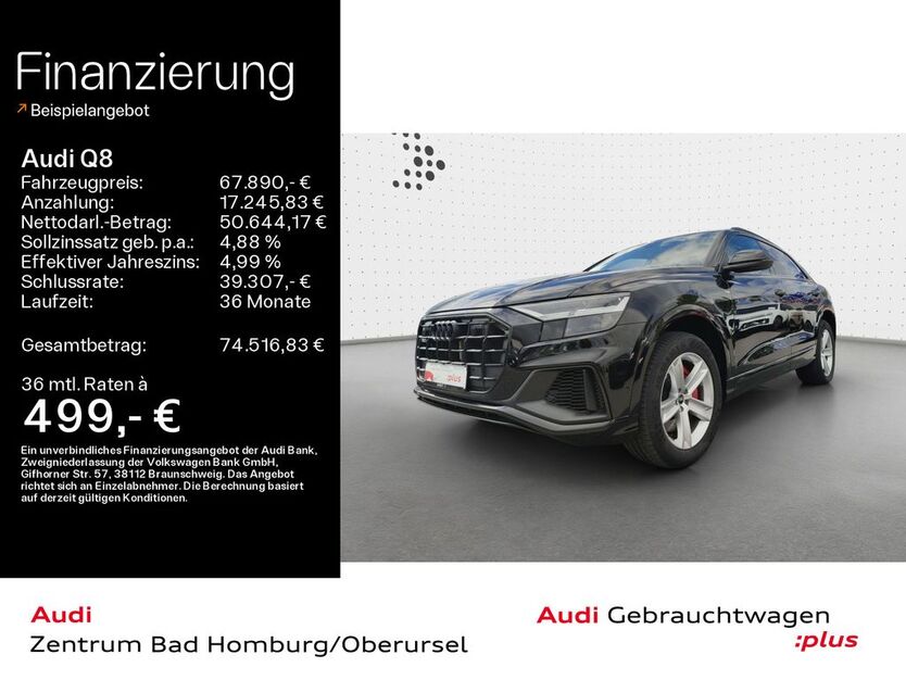Audi Q8 48.358 km 66.890 € Oberursel 61440