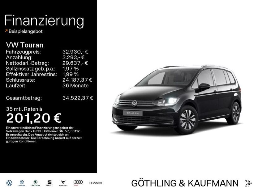 VW Touran 27.217 km 32.930 € Kelkheim 65779