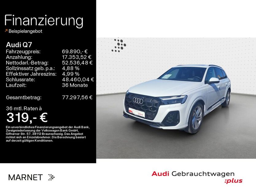 Audi Q7 28.745 km 69.890 € Bad Nauheim 61231