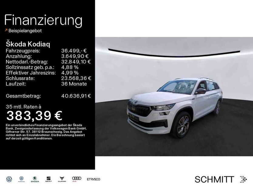 Skoda Kodiaq 55.500 km 36.499 € Freigericht 63579