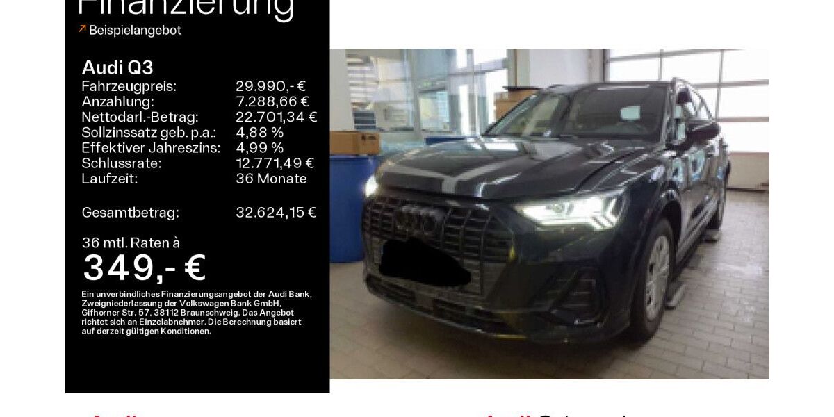 Audi Q3 125.275 km 29.990 &euro; Hofheim 65719