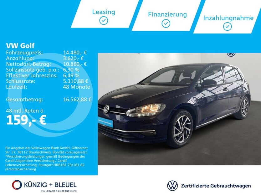 VW Golf 57.752 km 14.480 € Aschaffenburg 63741