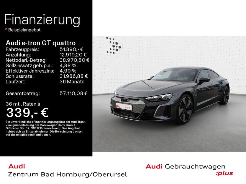 Audi e-tron GT 33.450 km 51.890 € Oberursel 61440