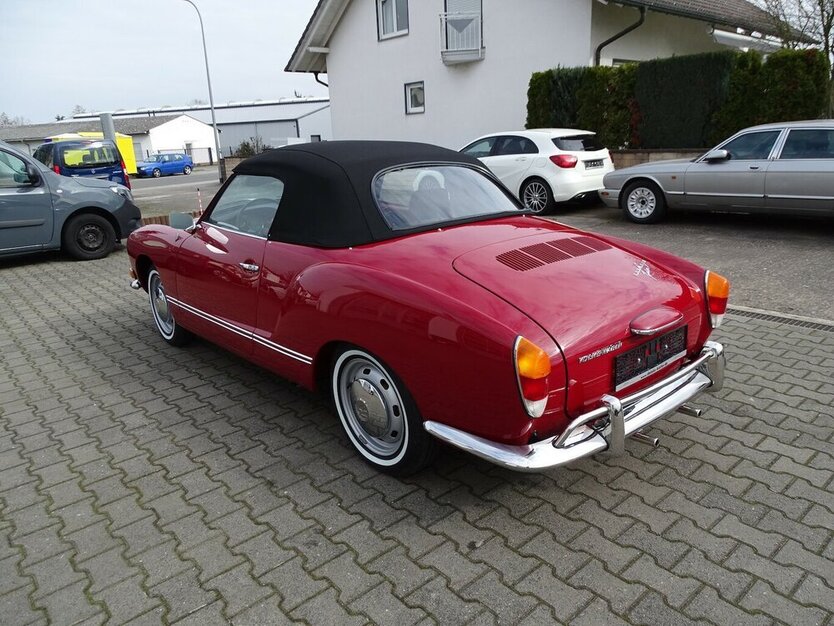 Karmann Ghia Cabrio vollständig restauriert
