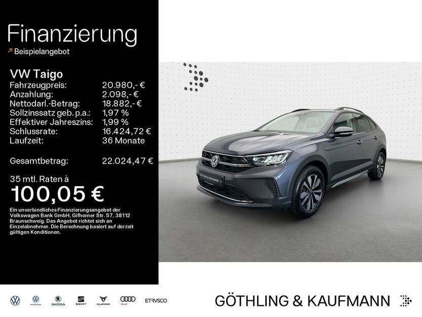 VW Taigo 5.765 km 20.980 € Kelkheim 65779