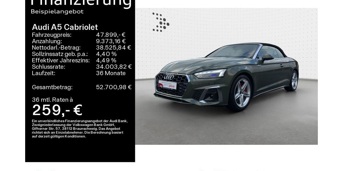 Audi A5 5.100 km 47.499 &euro; Hanau 63452