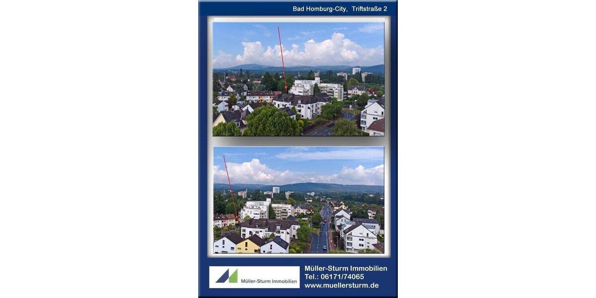 Etagenwohnung Bad Homburg vor der Höhe Bad Homburg - 3 Zimmer, 130 m&sup2;, 425.000&euro; | Angebot:26833584