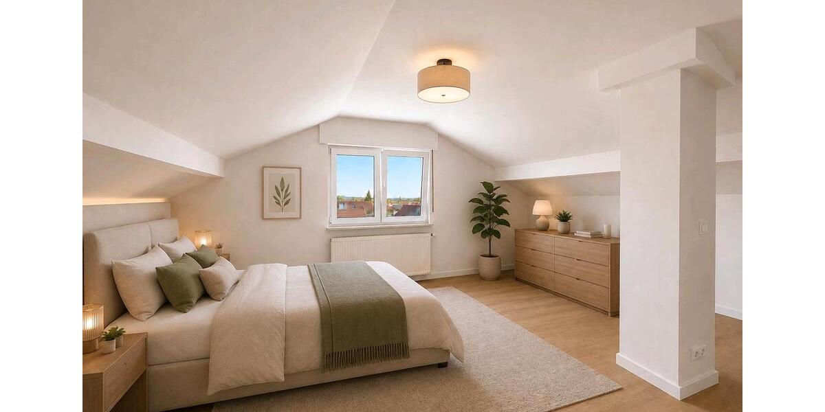 Dachgeschoßwohnung Nidderau - 2 Zimmer, 60 m&sup2;, 195.000&euro; | Angebot:27281938