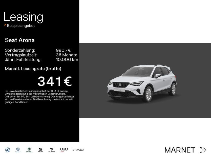 Seat Arona 3.500 km 29.200 € Königstein/Ts. 61462