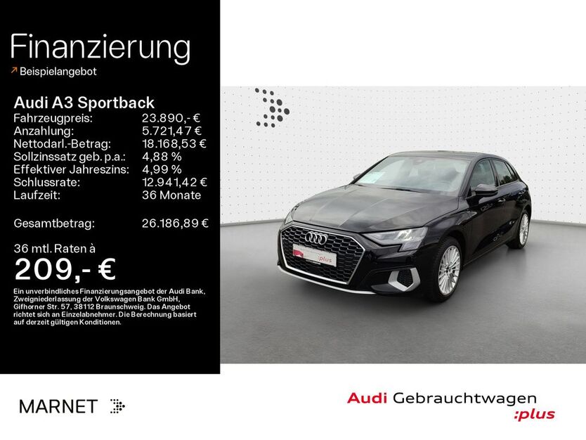 Audi A3 32.475 km 23.890 € Bad Nauheim 61231
