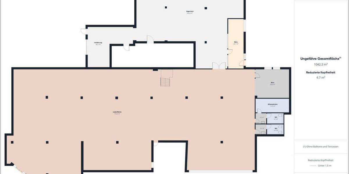 Gewerbeobjekt Aschaffenburg Damm - 11.900&euro; | Angebot:26489197