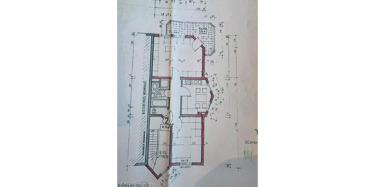 RESERVIERT.2 ZKBB Wohnung in ruhiger Gegend Nidderau Ostheim 2 zimmer