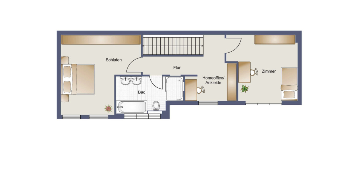 Reihenhaus Hanau - 3.5 Zimmer, 109 m&sup2;, 1.815&euro; | Angebot:24704834