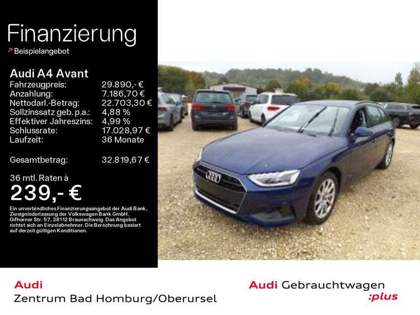 Audi A4 26.444 km 29.890 € Oberursel 61440