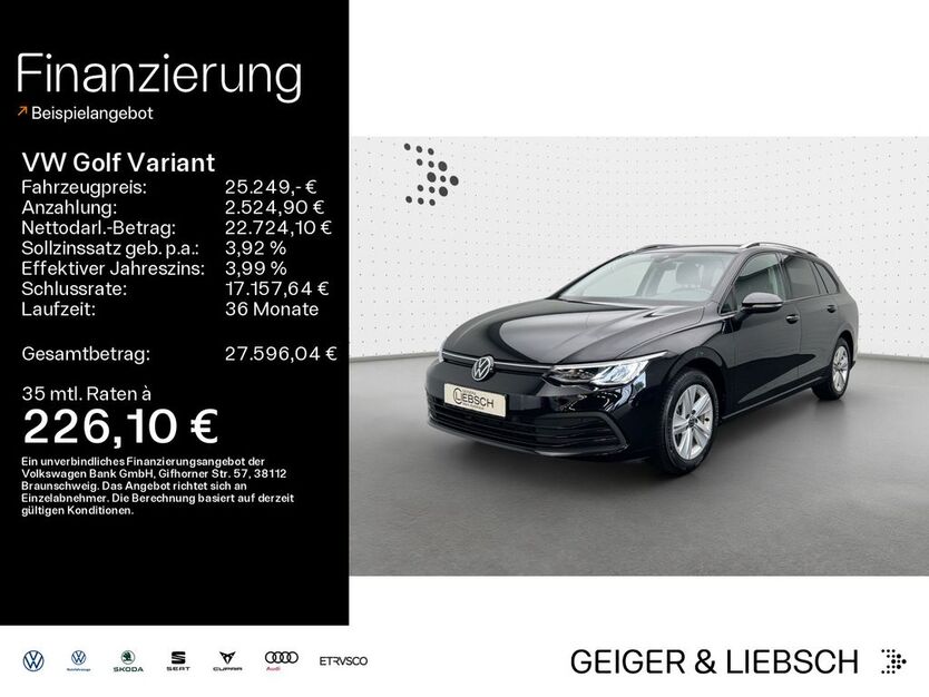 VW Golf 59.000 km 25.249 € Linsengericht 63589