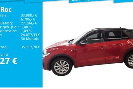 VW T-Roc 28.822 km 33.980 &euro; Hanau 63452