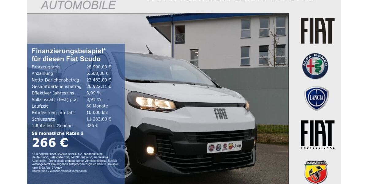 Fiat Scudo 6.477 km 28.990 &euro; Dreieich 63303