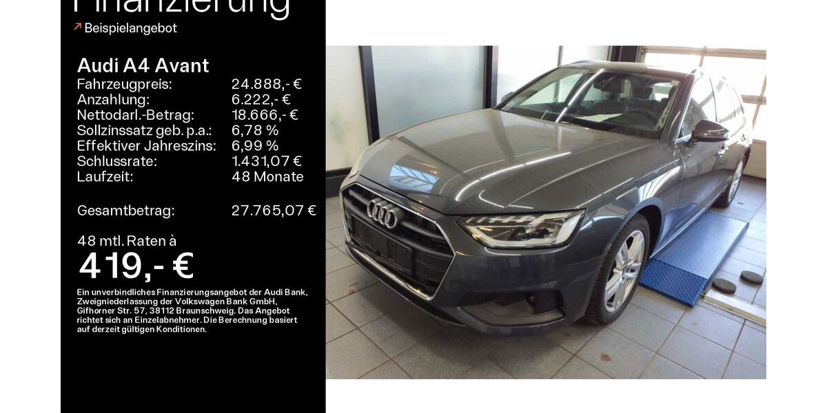 Audi A4 70.500 km 24.888 &euro; Mühlheim 63165
