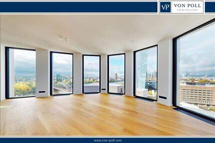 Erstbezug! HIGH-SIDE Residential Tower Wohnung mit grandiosem Blick über die Stadt 3 zimmer