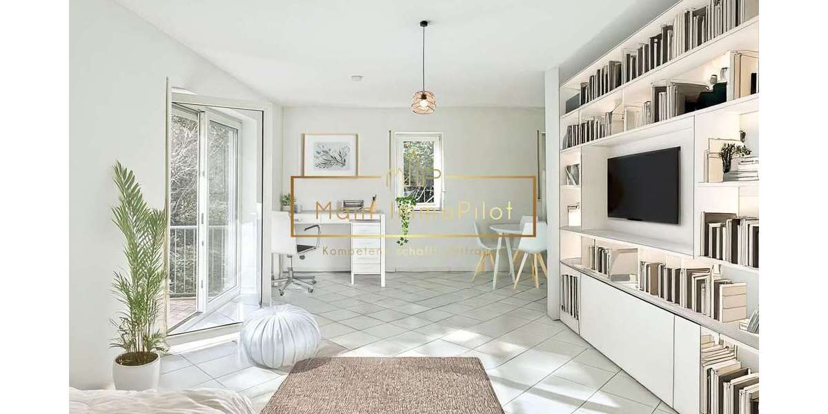 Etagenwohnung Frankfurt am Main Oberrad - 1 Zimmer, 42 m&sup2;, 195.000&euro; | Angebot:25652504