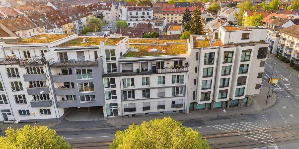 Etagenwohnung Darmstadt Bessungen - 2 Zimmer, 46 m&sup2;, 299.000&euro; | Angebot:26308809