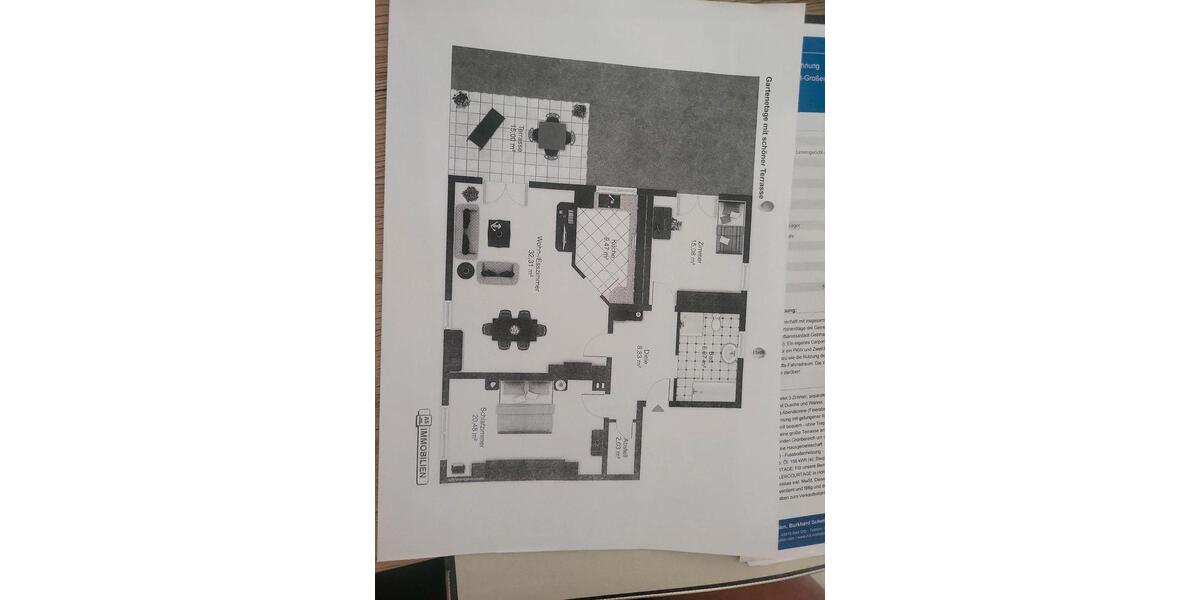 Erdgeschoßwohnung Freigericht - 3 Zimmer, 100 m&sup2;, 1.200&euro; | Angebot:26552765